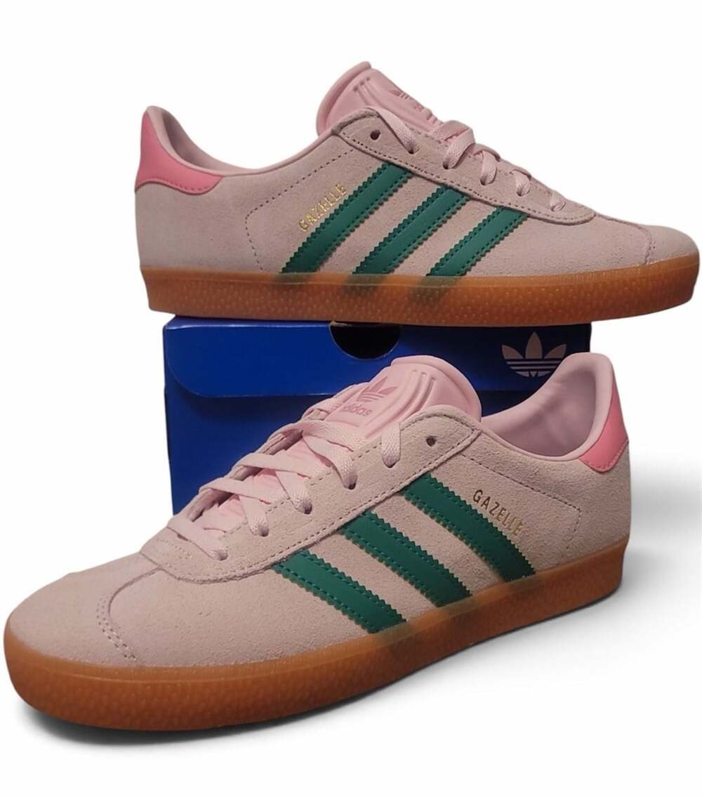 NEW Adidas Gazelle J 5 1/2 Youth 7 Women Pink JP7128